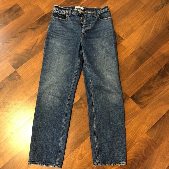 Abercrombie & Fitch Denim - Abercrombie & Fitch The Dad High Rise Jeans